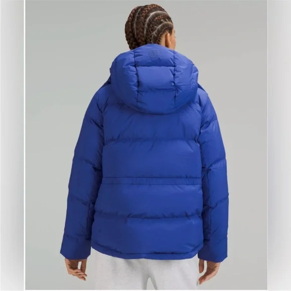 Lululemon Wunder Puff Jacket in Psychic Blue Size 12